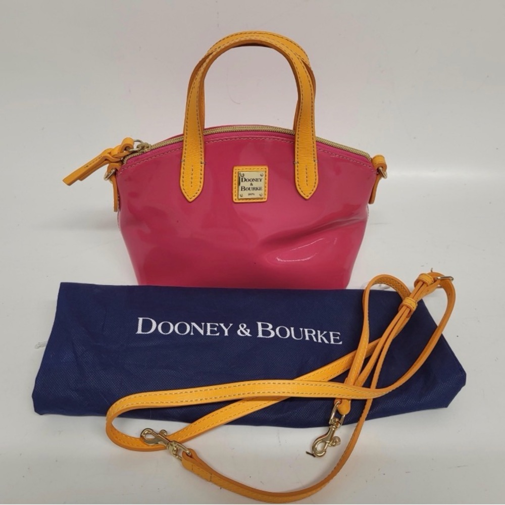 Dooney & Bourke vintage  Pink and Yellow Mini Bag
